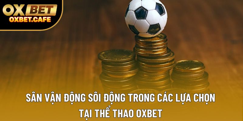 Sân vận động sôi động trong các lựa chọn tại Thể thao OXBET